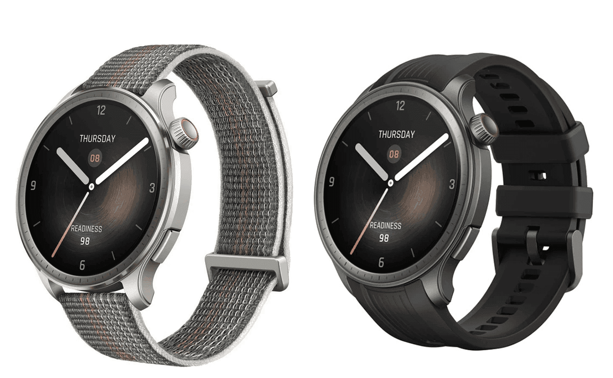 [Smartwatch] Amazfit Balance 46mm (υφασμάτινο λουράκι Sunset Grey ή Midnight σιλικόνης)