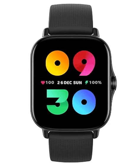 Amazfit GTS 2 43mm 2022 Version Smartwatch (AMOLED) Black