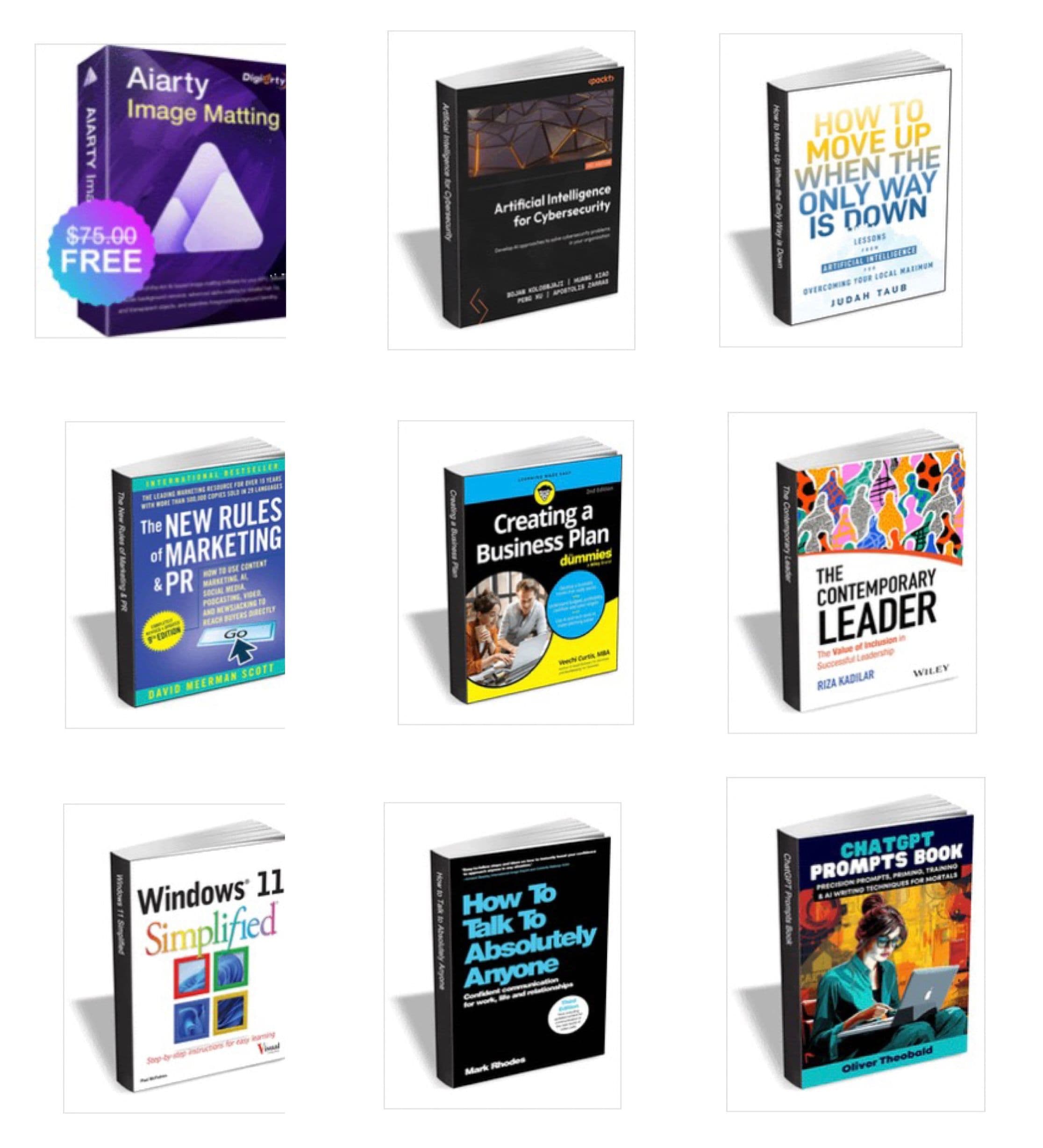 Δωρεάν (από $75.00) το "Aiarty Image Matting" και 8 ebook (αρχικής αξίας έως και $35.99), στο Tradepub.com