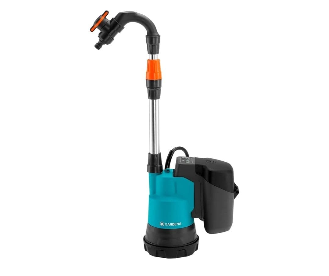 Αντλία αποστράγγισης Gardena 14602-20 με μπαταρία 86.79€  
