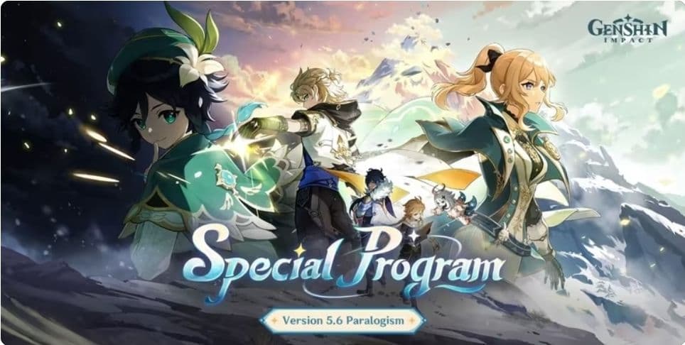 Genshin Impact Version 5.6 Livestream Event Codes για περιορισμένο χρονικό διάστημα 