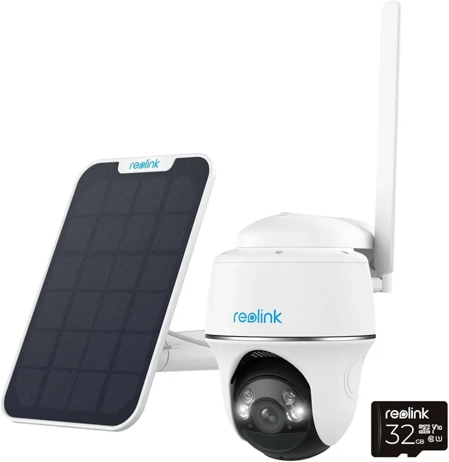 Reolink Go PT Plus κάμερα λειτουργίας με sim card και ηλιακό πανελ