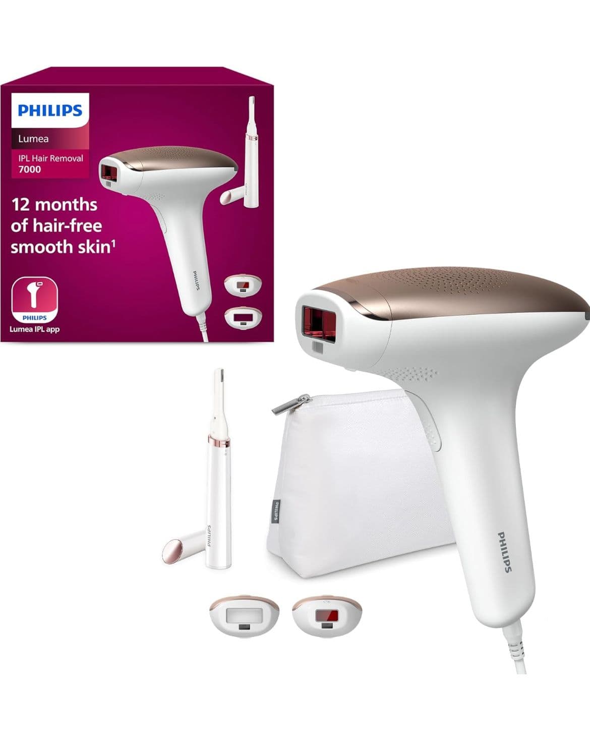 Philips IPL BRI921/00 Σετ Αποτρίχωσης Laser για Πρόσωπο & Σώμα