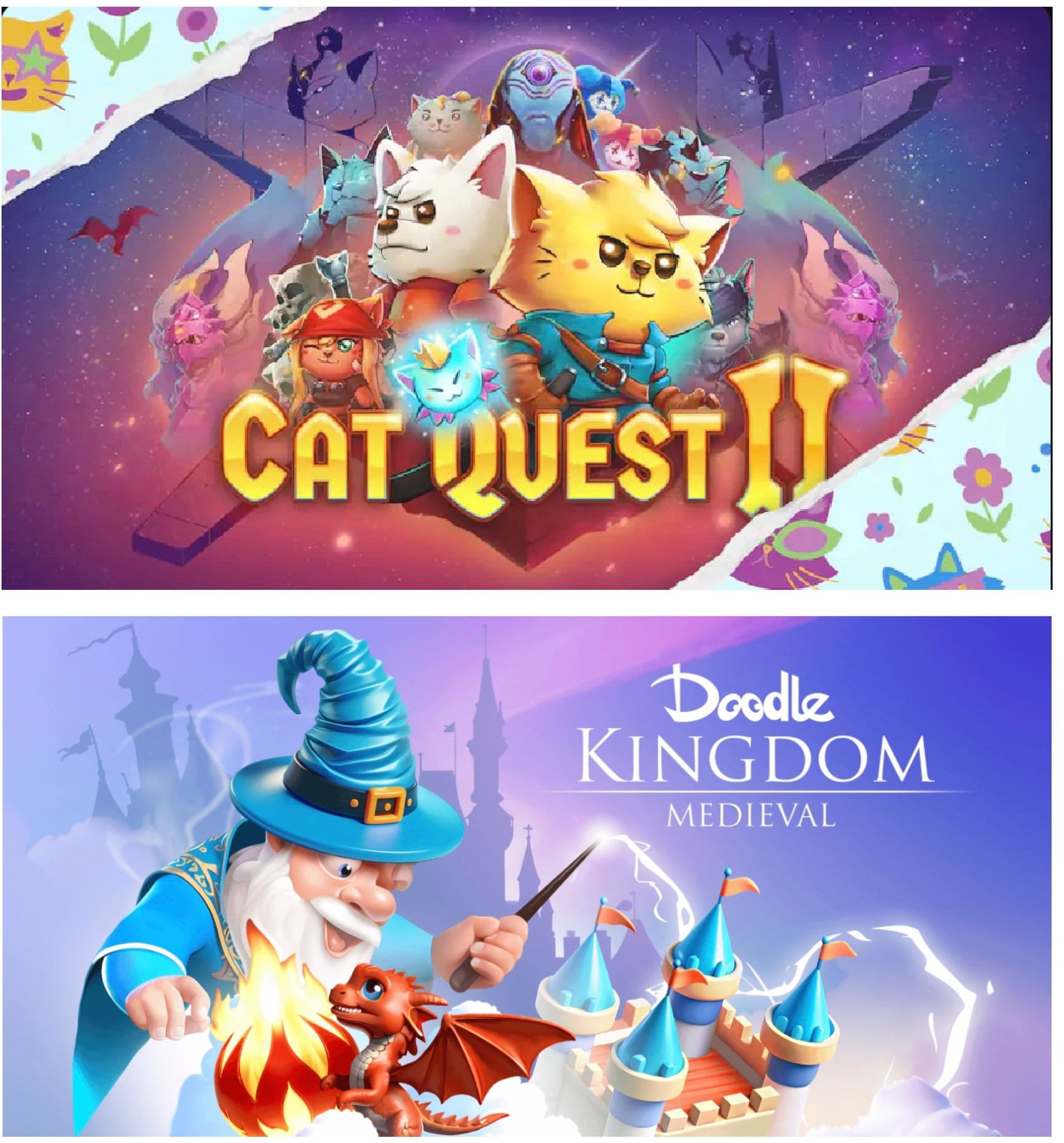 Δωρεάν το "Cat Quest II" (PC) & το "Doodle Kingdom" (iOS/Android), στο Epic Games Store