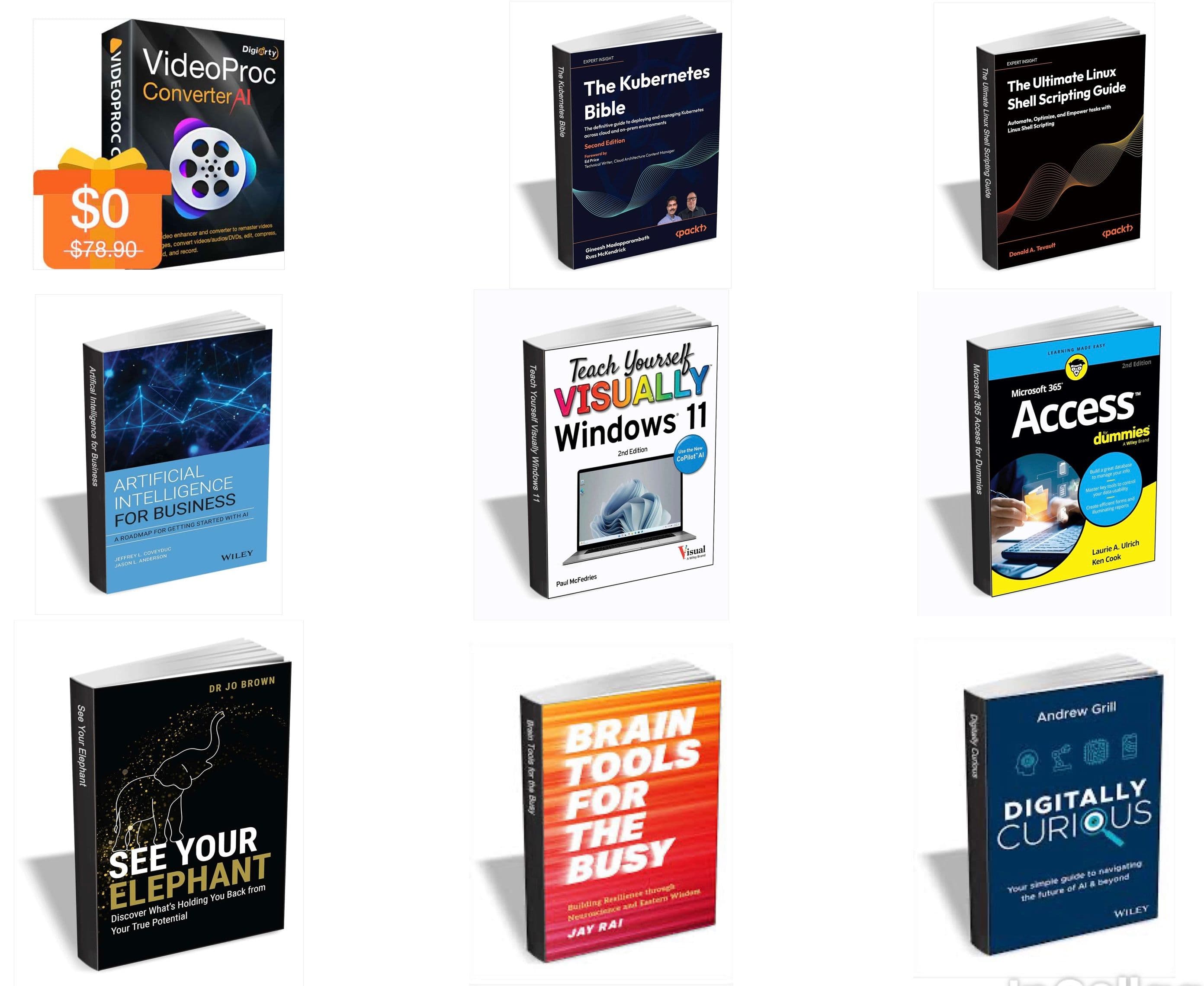 Δωρεάν (από $78.90) το "VideoProc Converter AI V6.8" και 6+2 ebook (αρχικής αξίας έως και $47.99), στο Tradepub.com