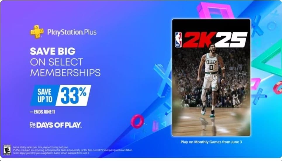 Playstation Plus Days-Of-Play με εκπτωση στις συνδρομες έως 33%