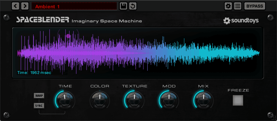 Δωρεάν το plug in της Soundtoys- Spaceblender