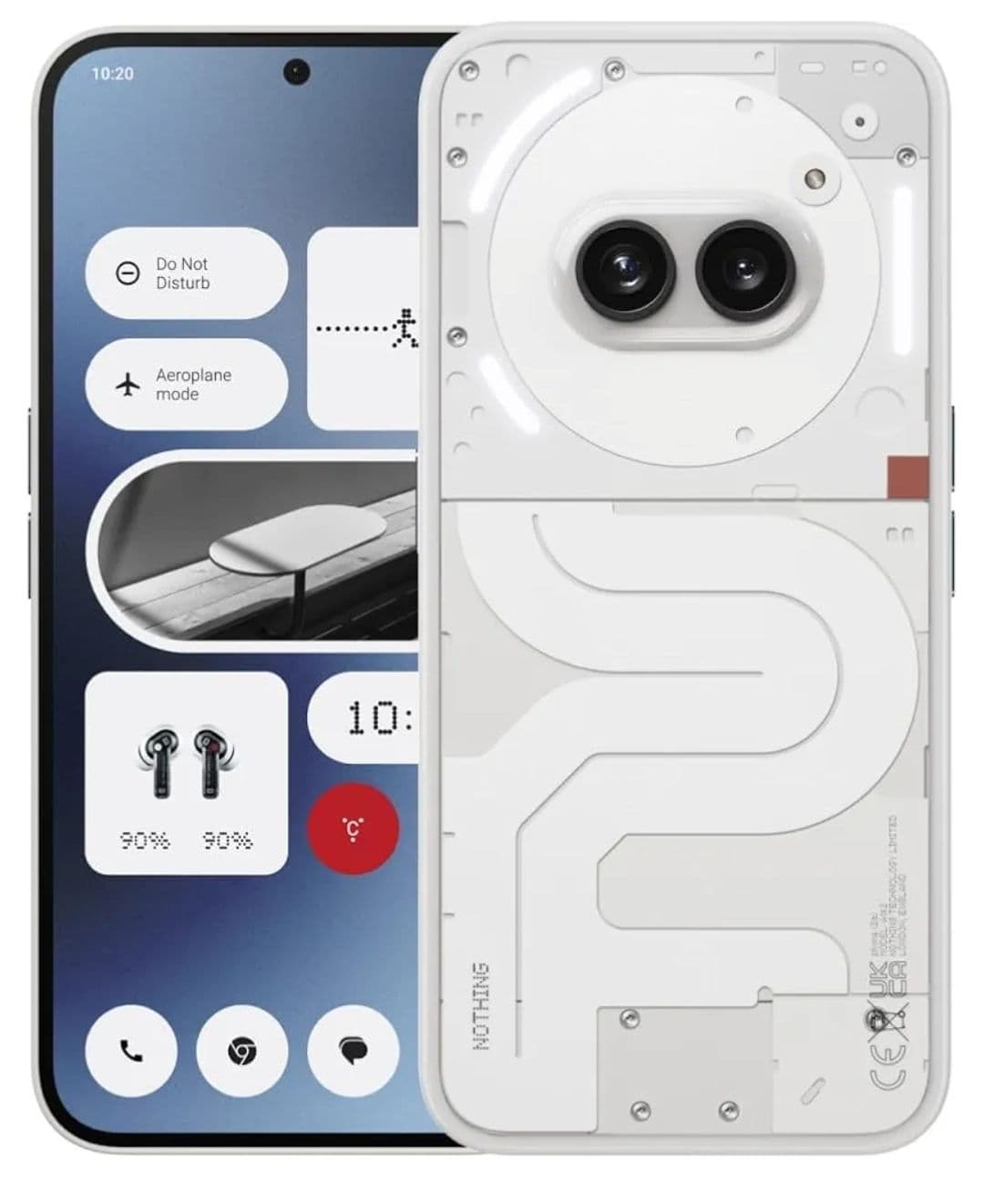Nothing Phone (2a) 8+128GB λευκο 211.94€