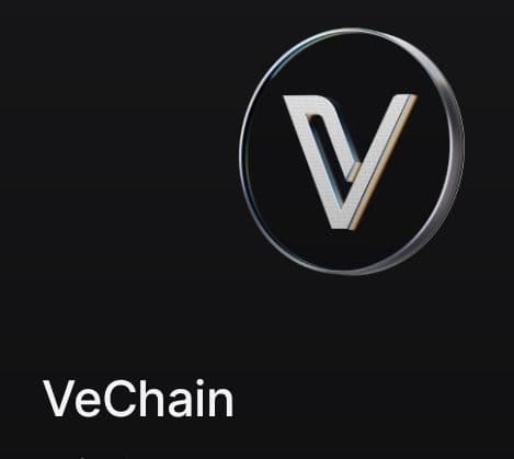 VeChain crypto 0.60€ στη Revolut