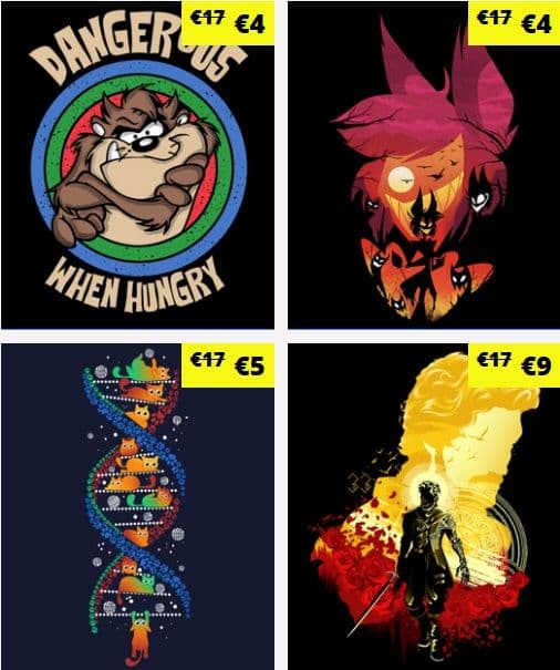 Qwertee T-shirts Από 5€