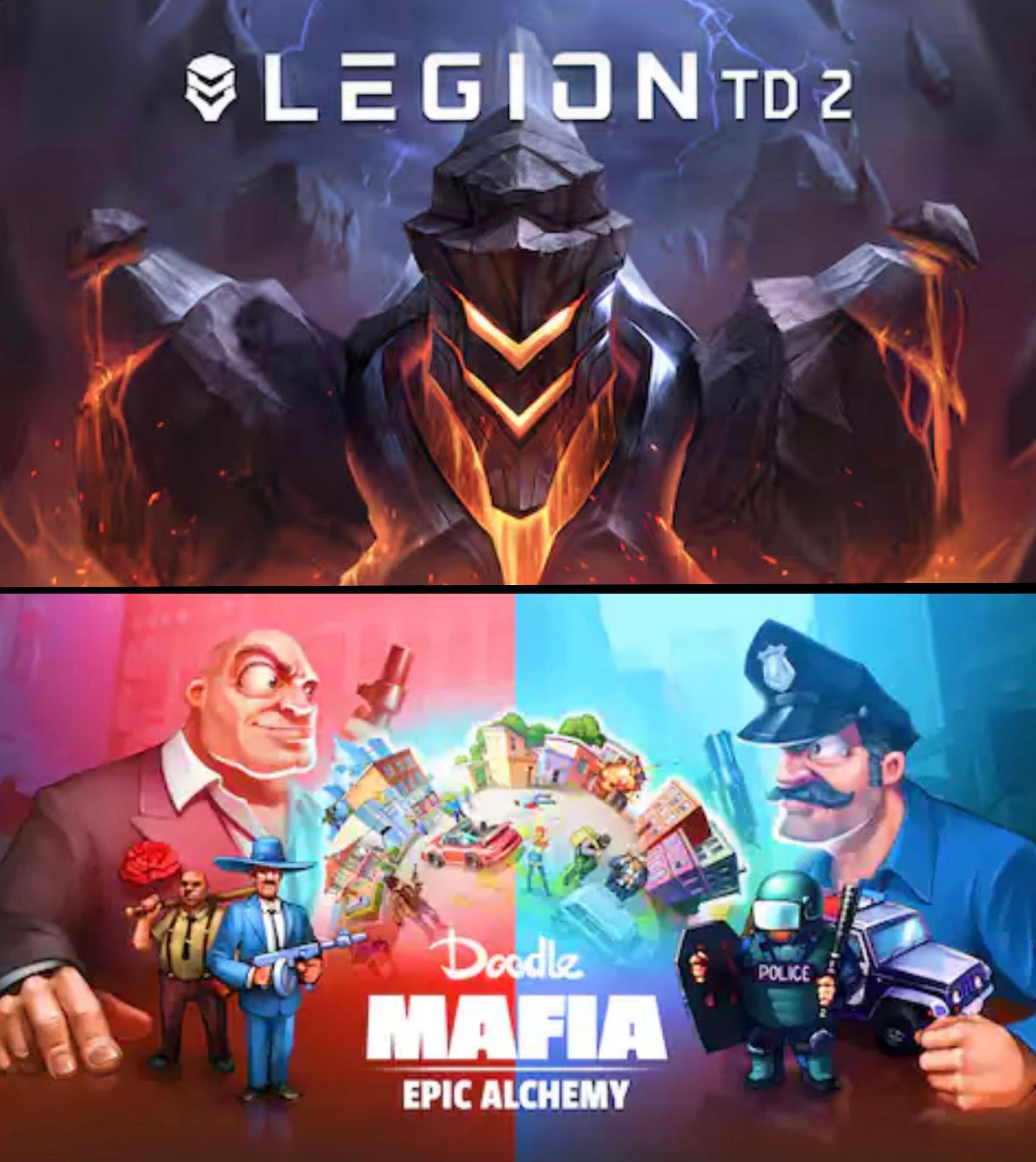 Δωρεάν το "Legion TD 2" (PC) και το "Doodle Mafia: Epic Alchemy" (Android & iOS), στο Epic Games Store