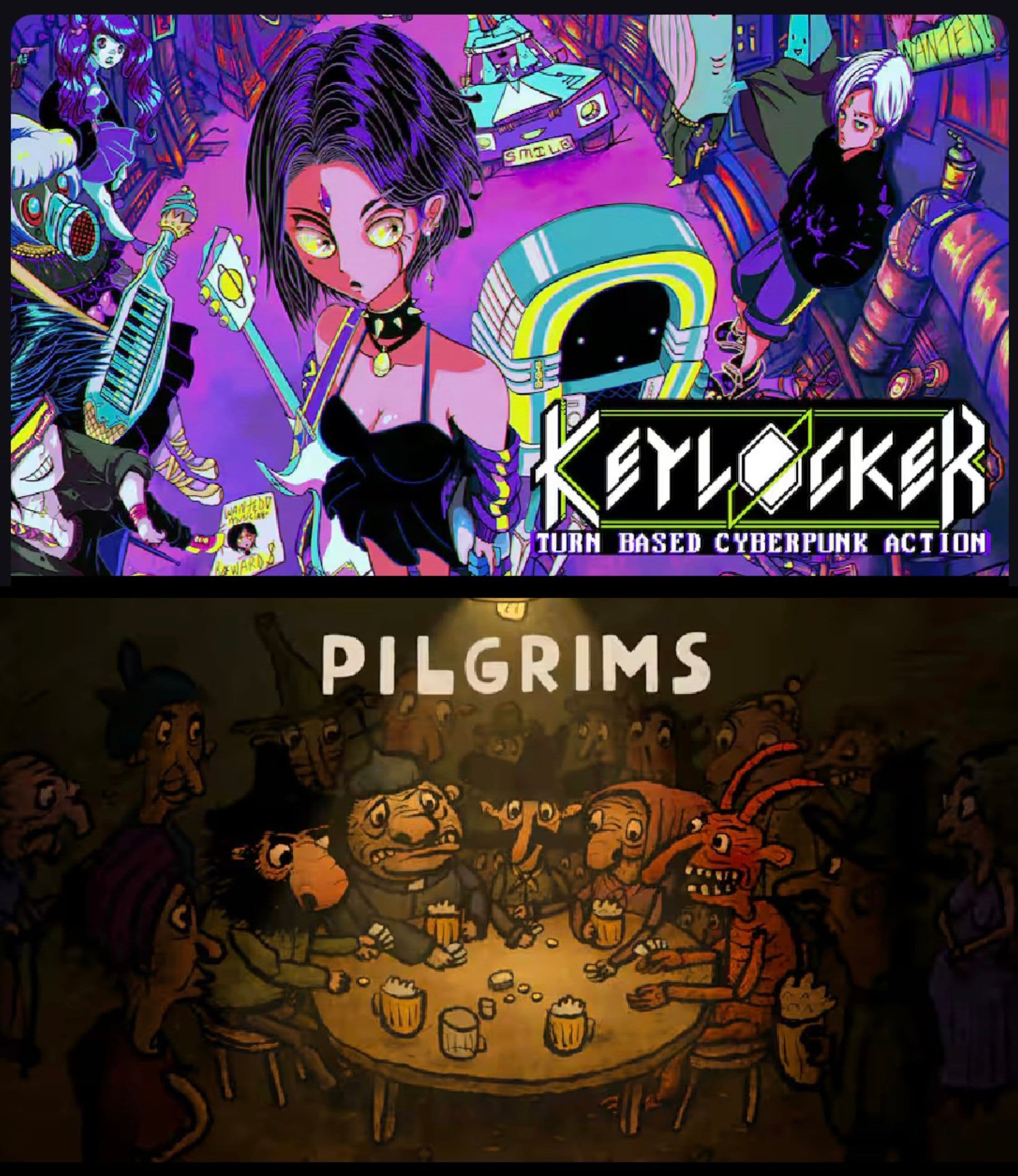 Δωρεάν το "Keylocker|Turn Based Cyberpunk Action" (PC) και το "Pilgrims" (PC, Android & iOS), στο Epic Games Store