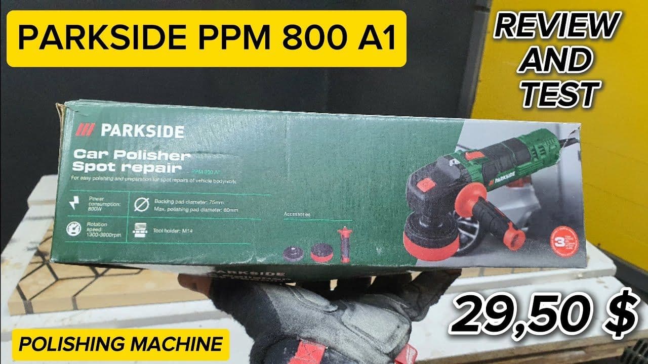Αλοιφαδόρος Parkside PPM800A1 (από Δευ 07/09)