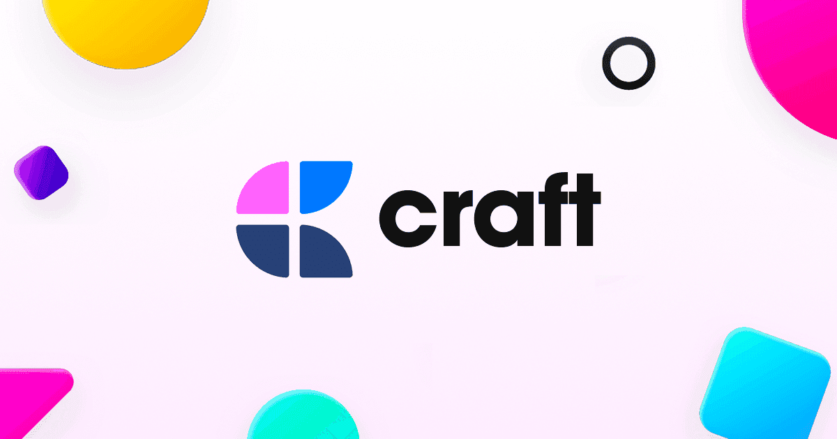 Craft.do PRO δωρεάν για 1 έτος.(Εχει chatgpt4o-mini )