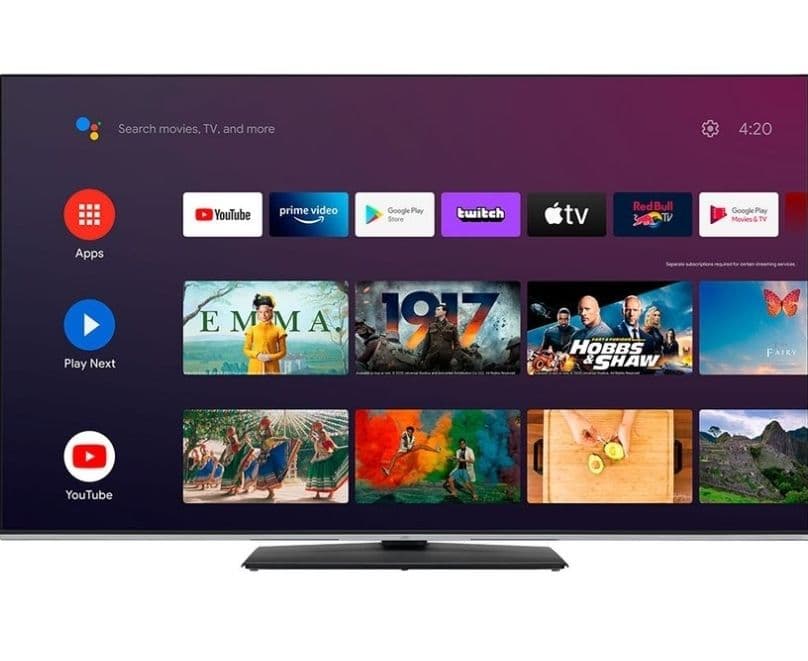 JVC QLED LT65KQ800 65" Τηλεόραση Android 4K 399€