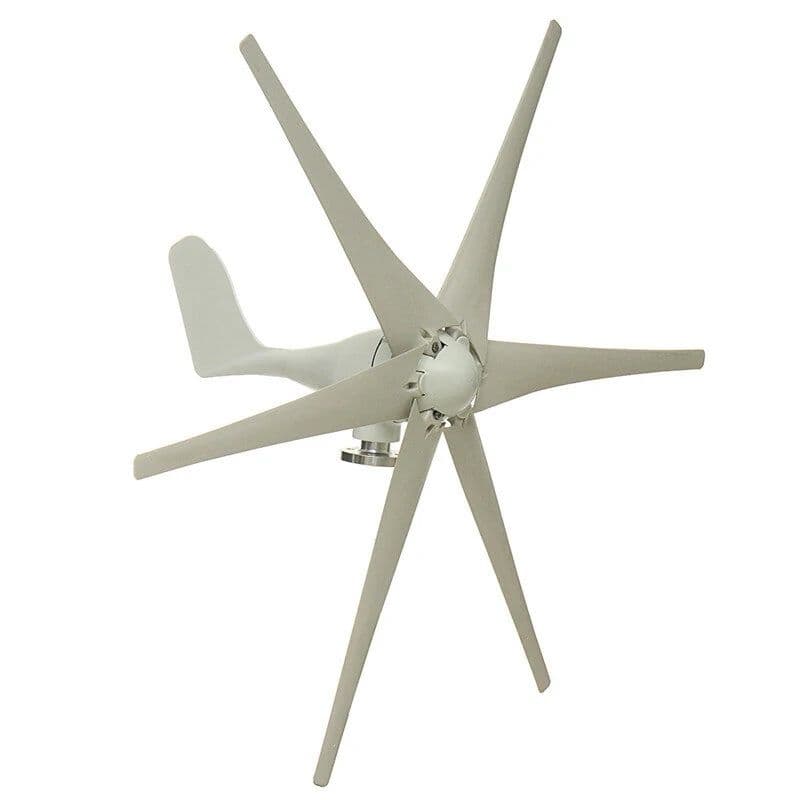 800W Peak 6 Blades 24V/48V Οριζόντια Ανεμογεννήτρια για Οικιακή Χρήση + άλλες υλοποιήσεις