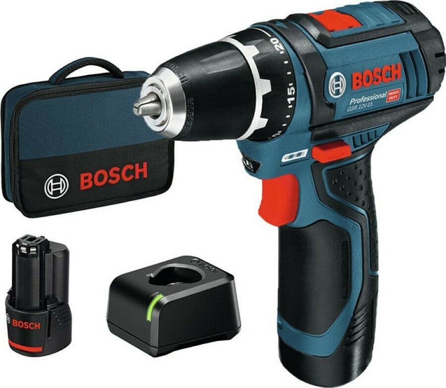 Bosch Professional Battery drill GSR 12-2-LI (Δραπανοκατσάβιδο Φορητό)