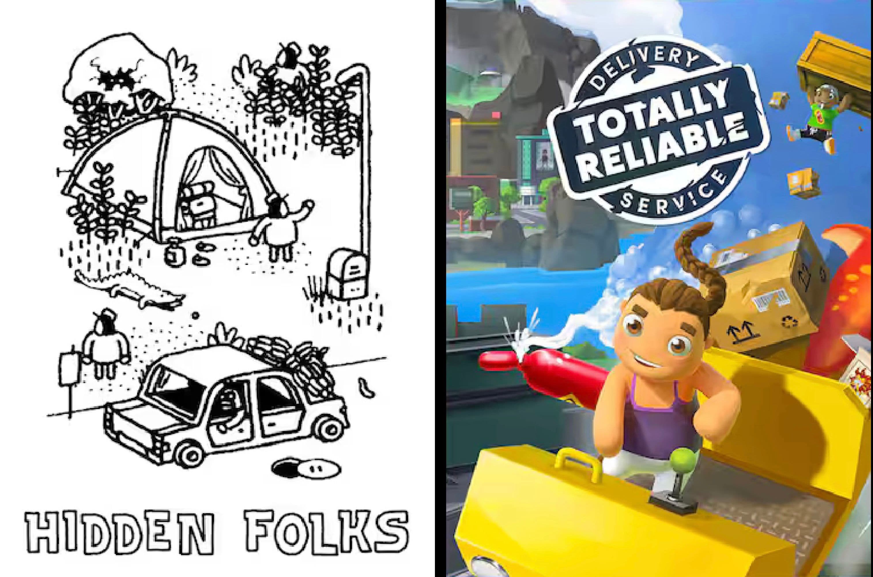 Δωρεάν το "Hidden Folks" (PC, Android & iOS) και το "Totally Reliable Delivery Service" (PC), στο Epic Games Store
