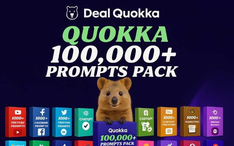 100,000 Ultimate ChatGPT Prompts Pack [for PC, Mac, Android, & iOS]