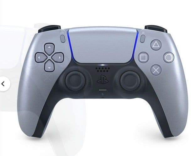 Sony DualSense Wireless Controller Sterling Silver PS5