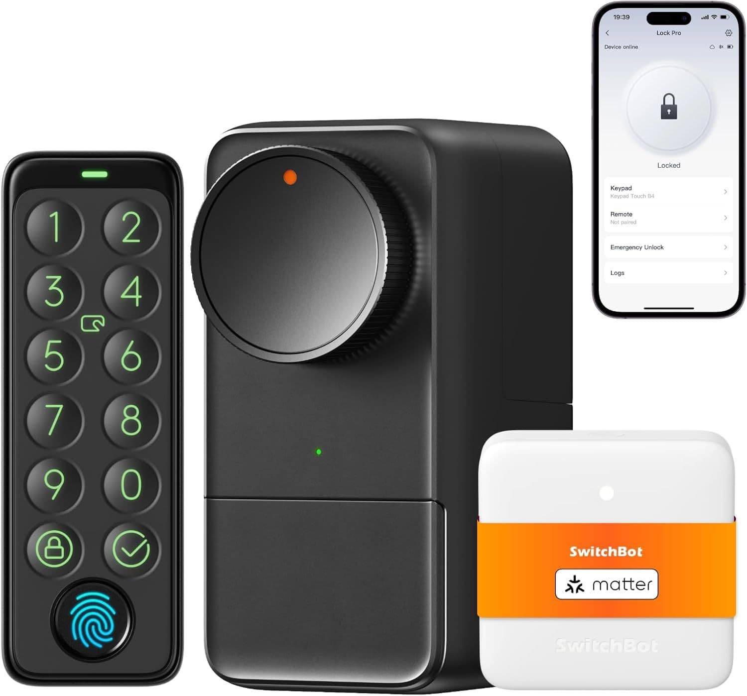 SwitchBot Wi-Fi Smart Lock Pro kit 166€ & Ultra 208€ 