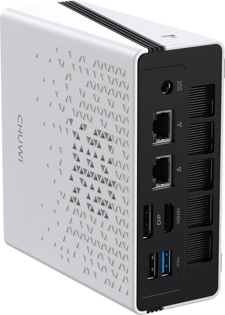 Mini PC CHUWI UBox | AMD Ryzen 5 6600H | AMD Radeon 660M |16 GB RAM | 512 GB SSD | 2 x 2.5GbE| 184 €