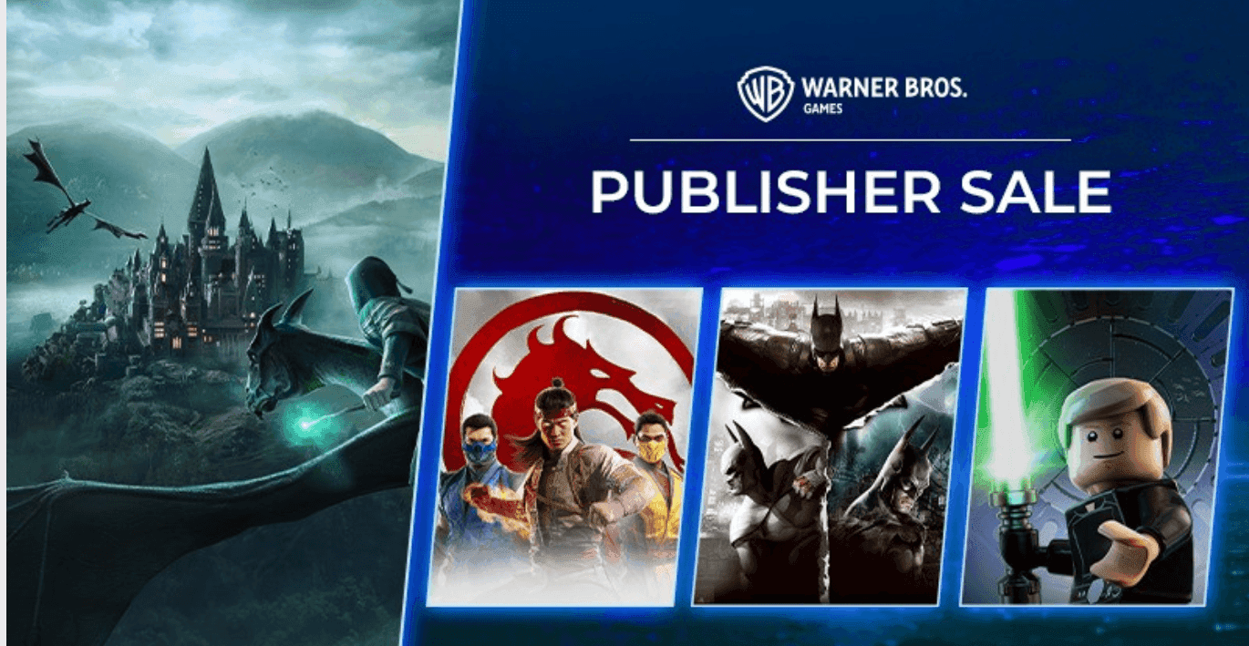 Έκπτωση σε video games της Warner Bros (π.χ. Hogwarts Legacy με 9€)