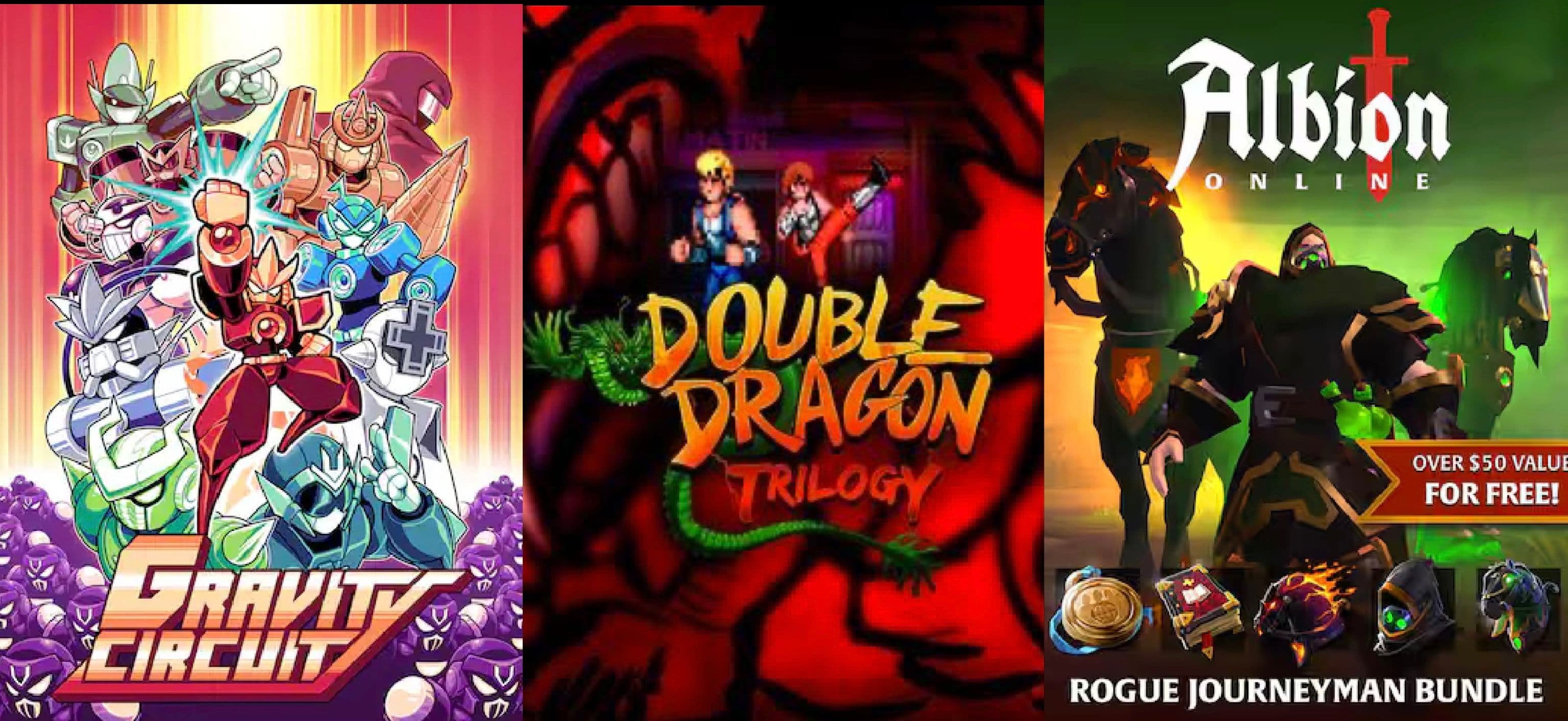 Δωρεάν το “Gravity Circuit” (PC), το “Double Dragon Trilogy” (Android & iOS) και το “Rogue Journeyman Bundle” για το “Albion Online“ (PC), στο Epic Games Store