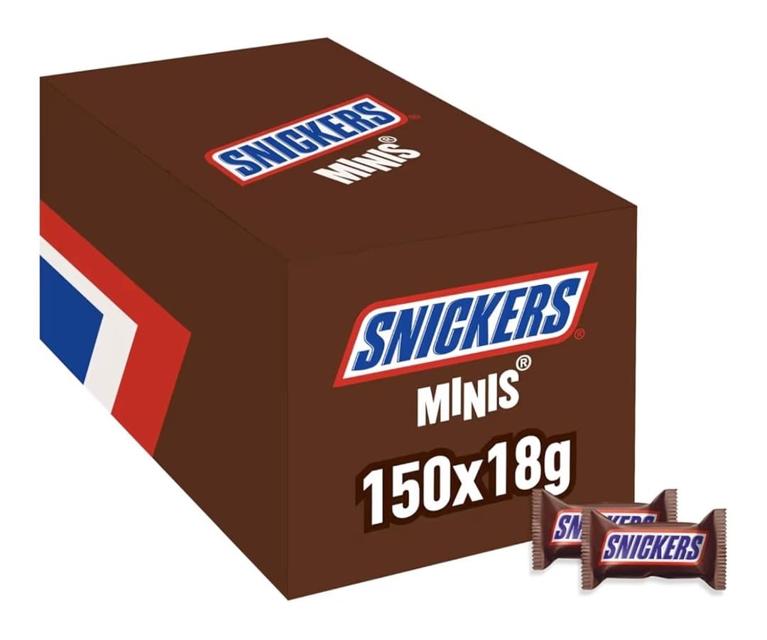 Μικρά Snickers 18g (3x150 τεμάχια)