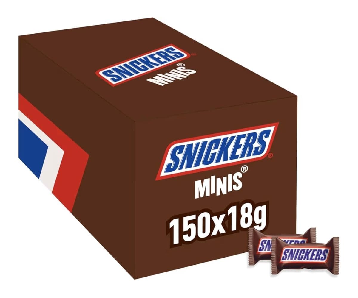 Μικρά Snickers 18g (3x150 τεμάχια)