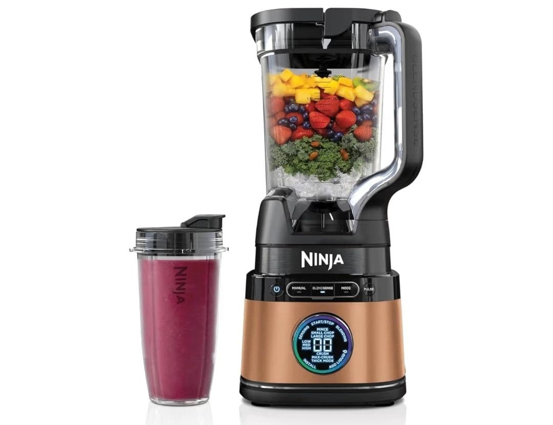 Ninja 2-in-1 Detect Power Mixer Pro & Single Serve, 1200 W Mixer with Jug 135.46€