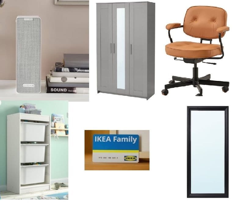 IKEA FAMILY προσφορες (πχ 42€ επιπλο αποθηκευσης παιχνιδιων με κουτια)
