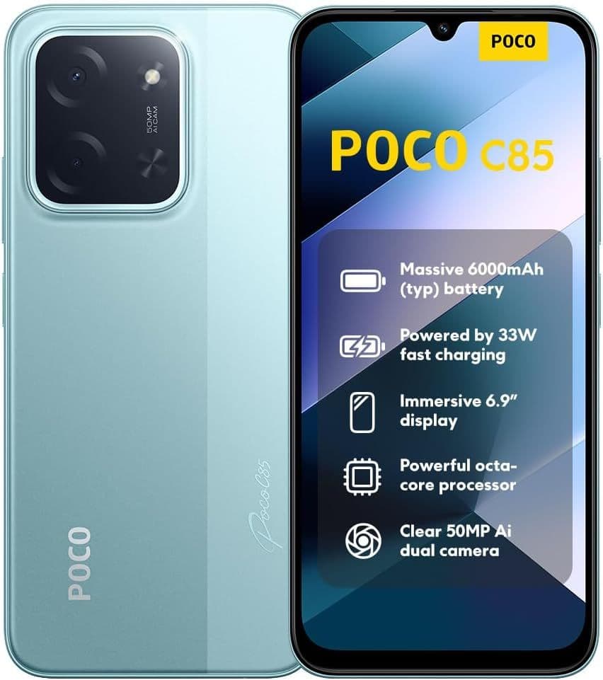 Poco C85 6Gb/128GB entry level smartphone
