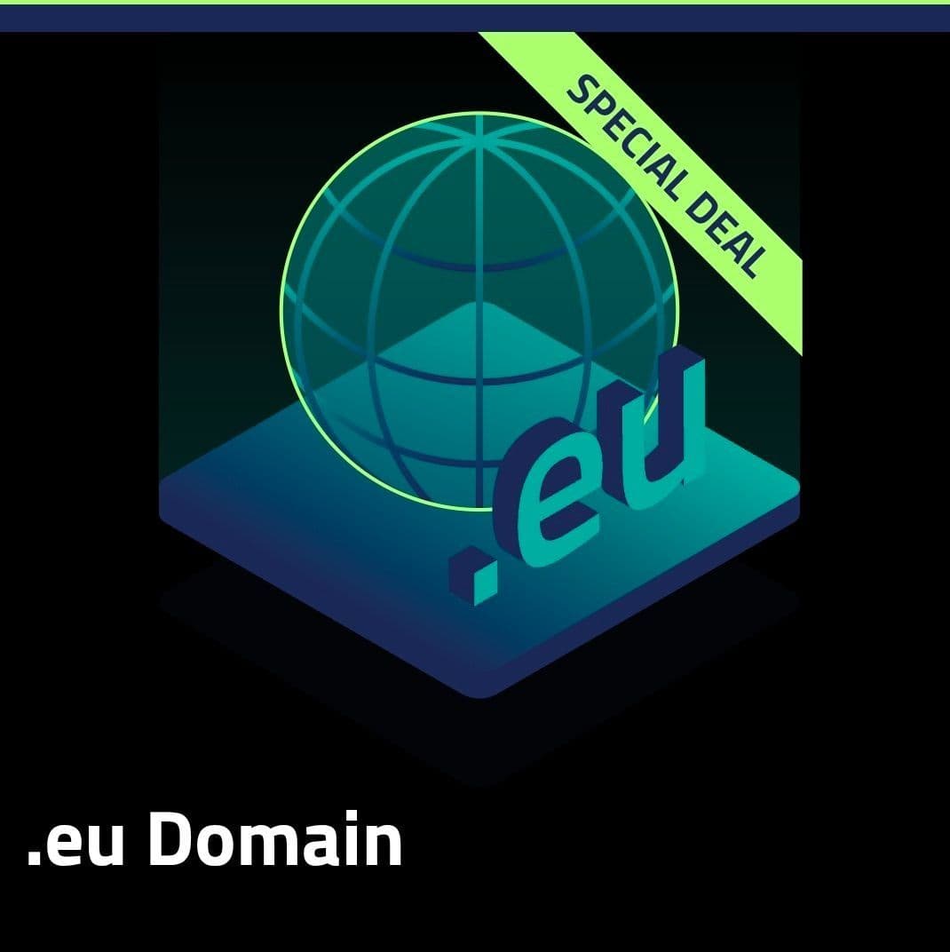 Domain eu με μόνο 0,43€ | netcup.com