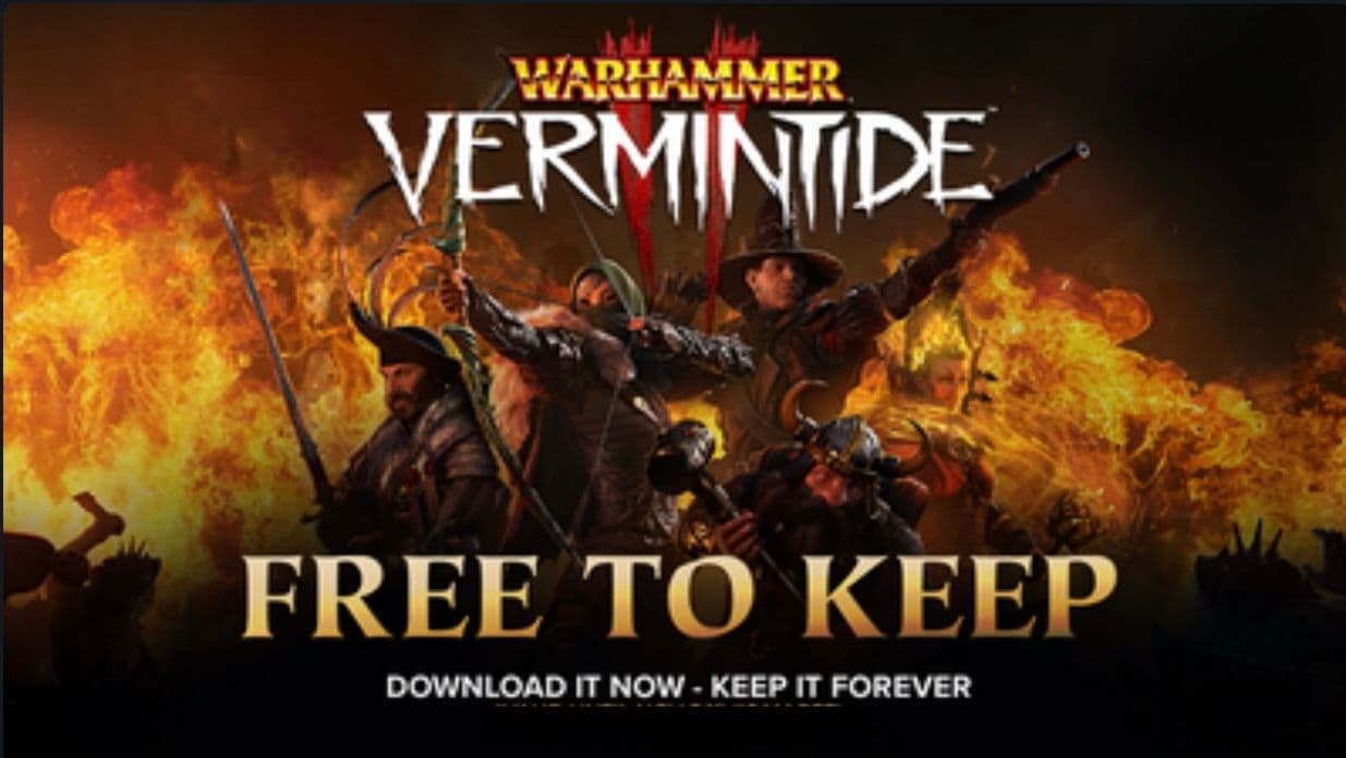 Δωρεάν (από 27.99€) το "Warhammer: Vermintide 2", στο Steam