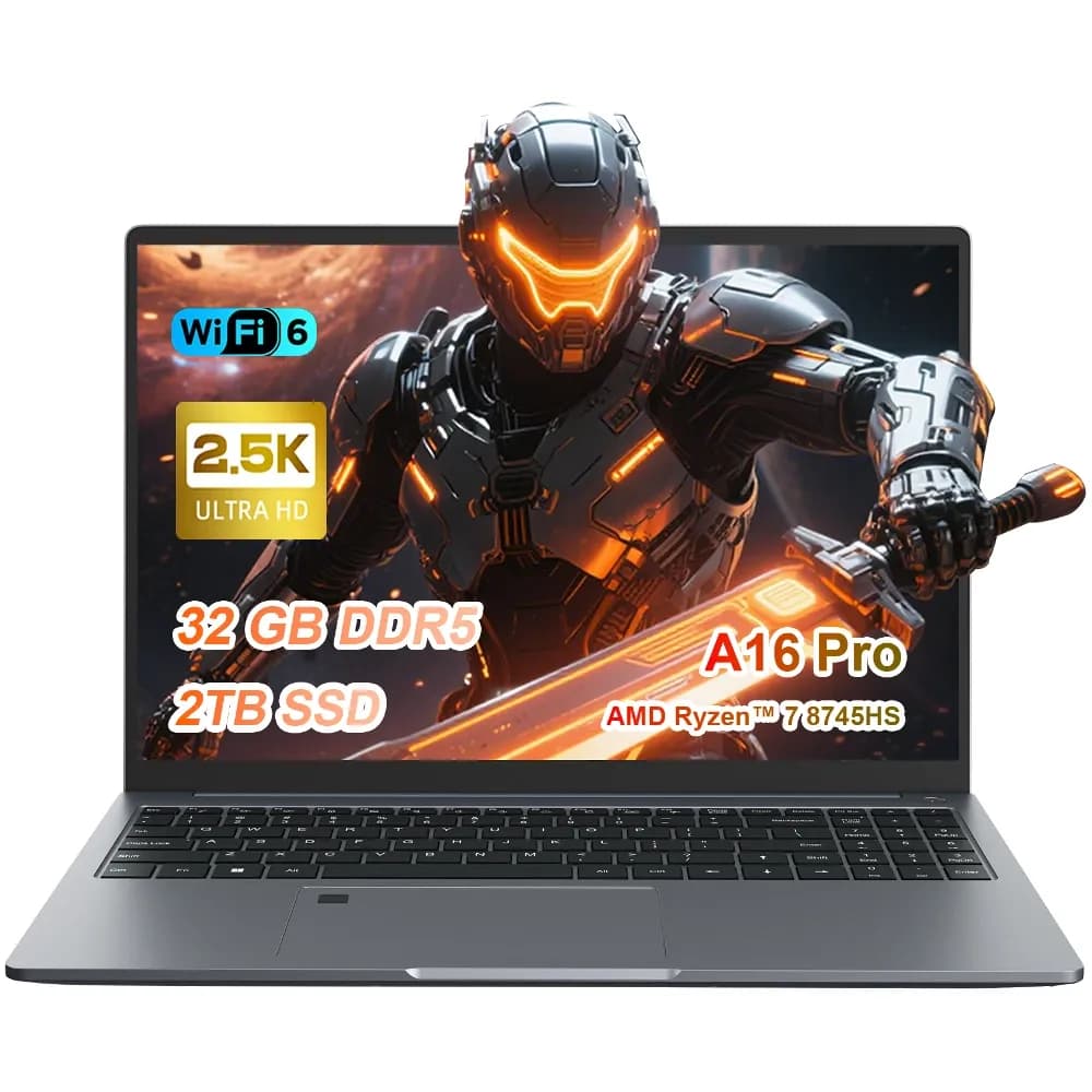 Ninkear A16 Pro Laptop AMD Ryzen 7 8745HS 32GB 2TB