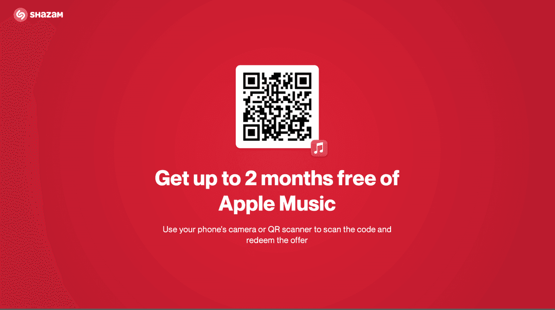 2 Μηνες Δωρεαν Apple Music Μεσω Shazam