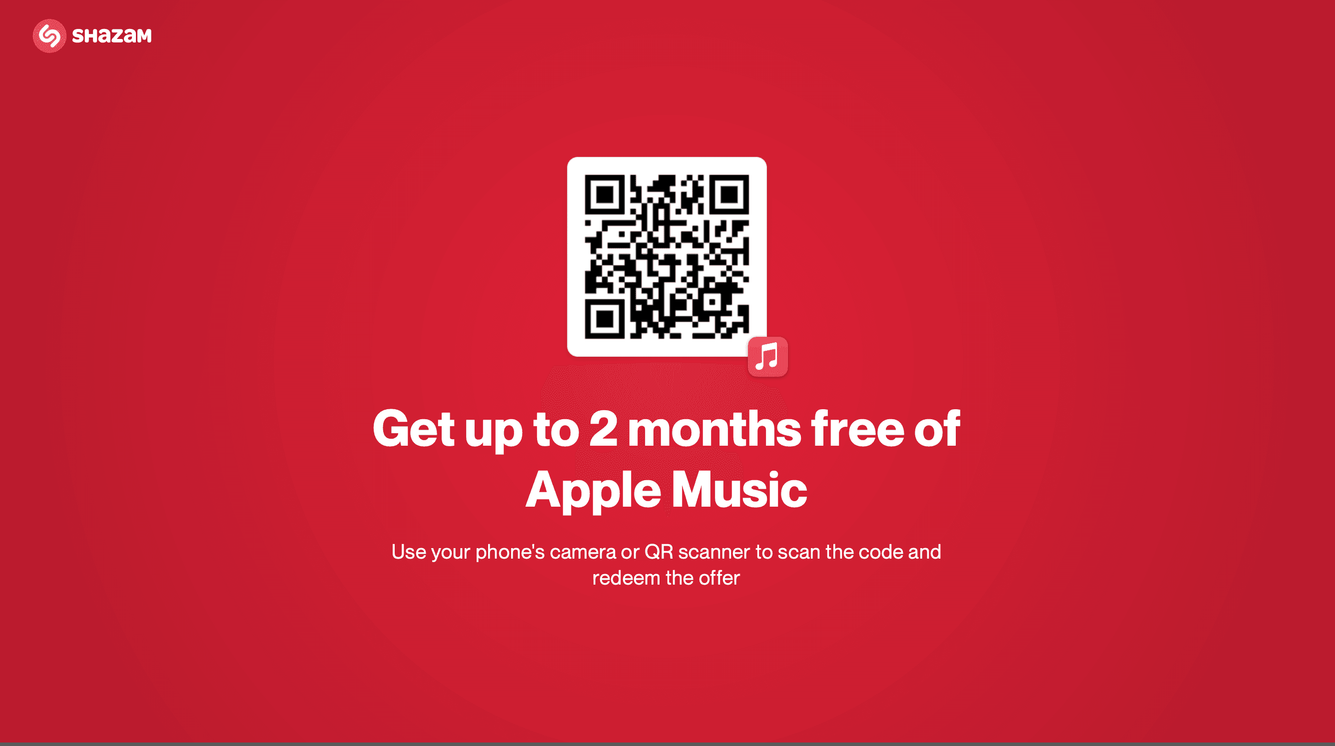 2 Μηνες Δωρεαν Apple Music Μεσω Shazam