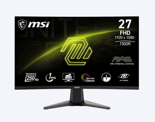 MSI Mag 27C6X 27'' Full HD Curved Monitor 129.90€ 