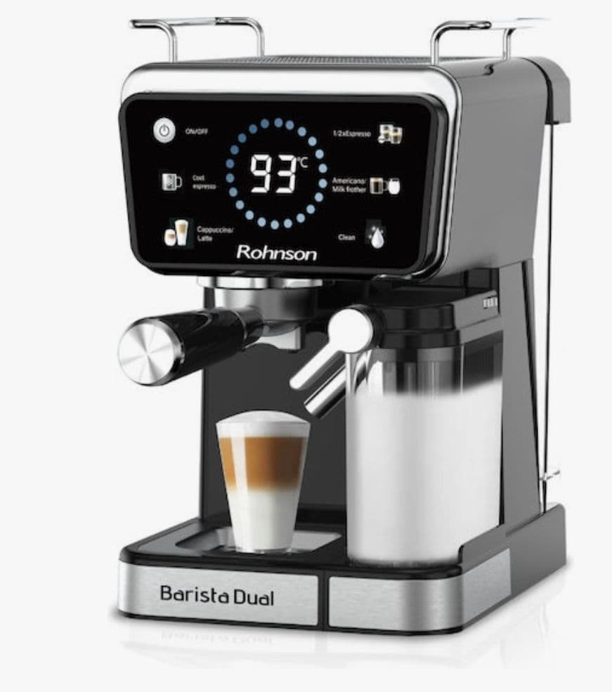 Rohnson R-98082 Barista Dual Μηχανή Espresso 120.89€
