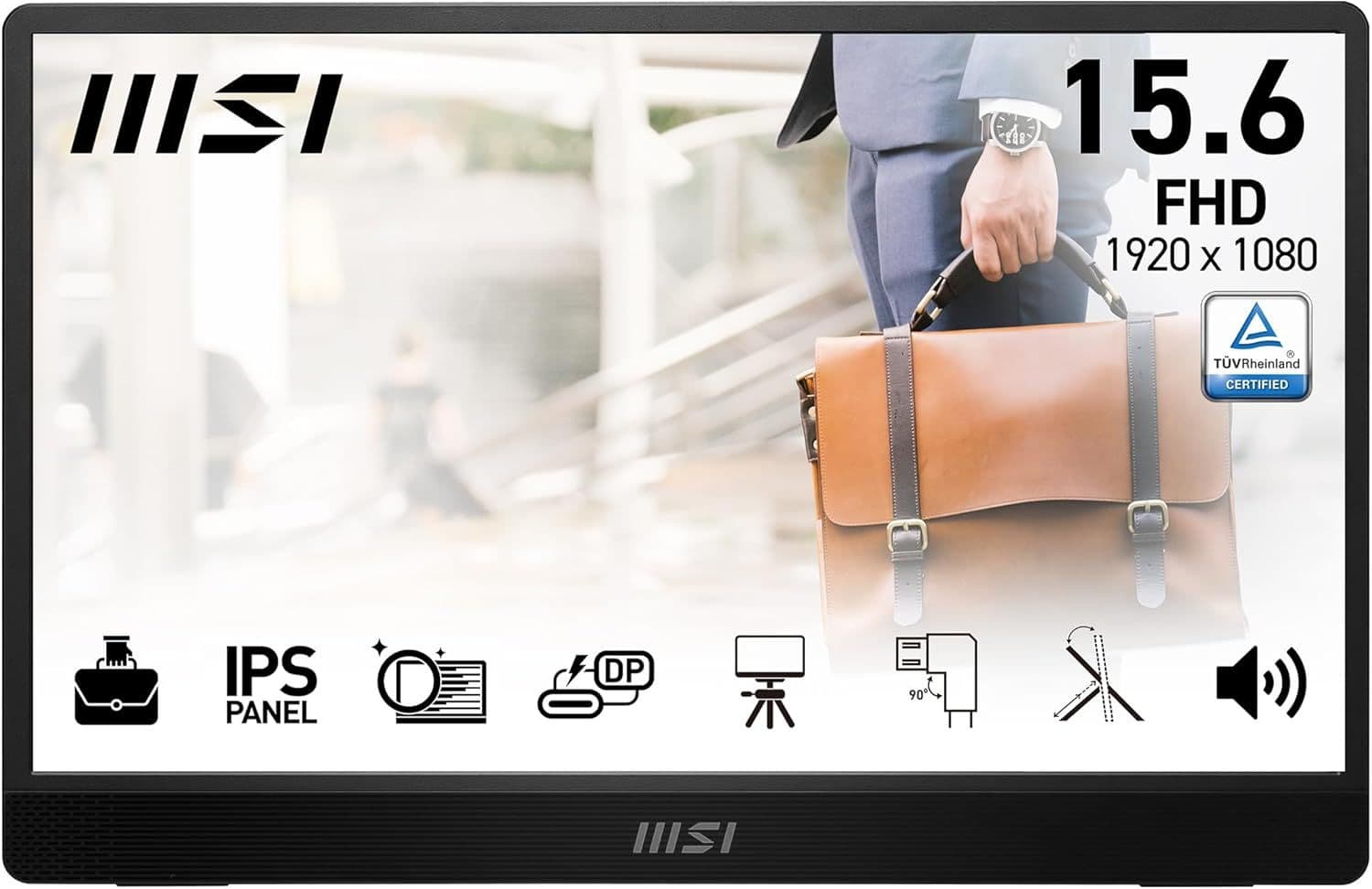 MSI PRO MP161 E2U 15.6" Φορητή Οθόνη