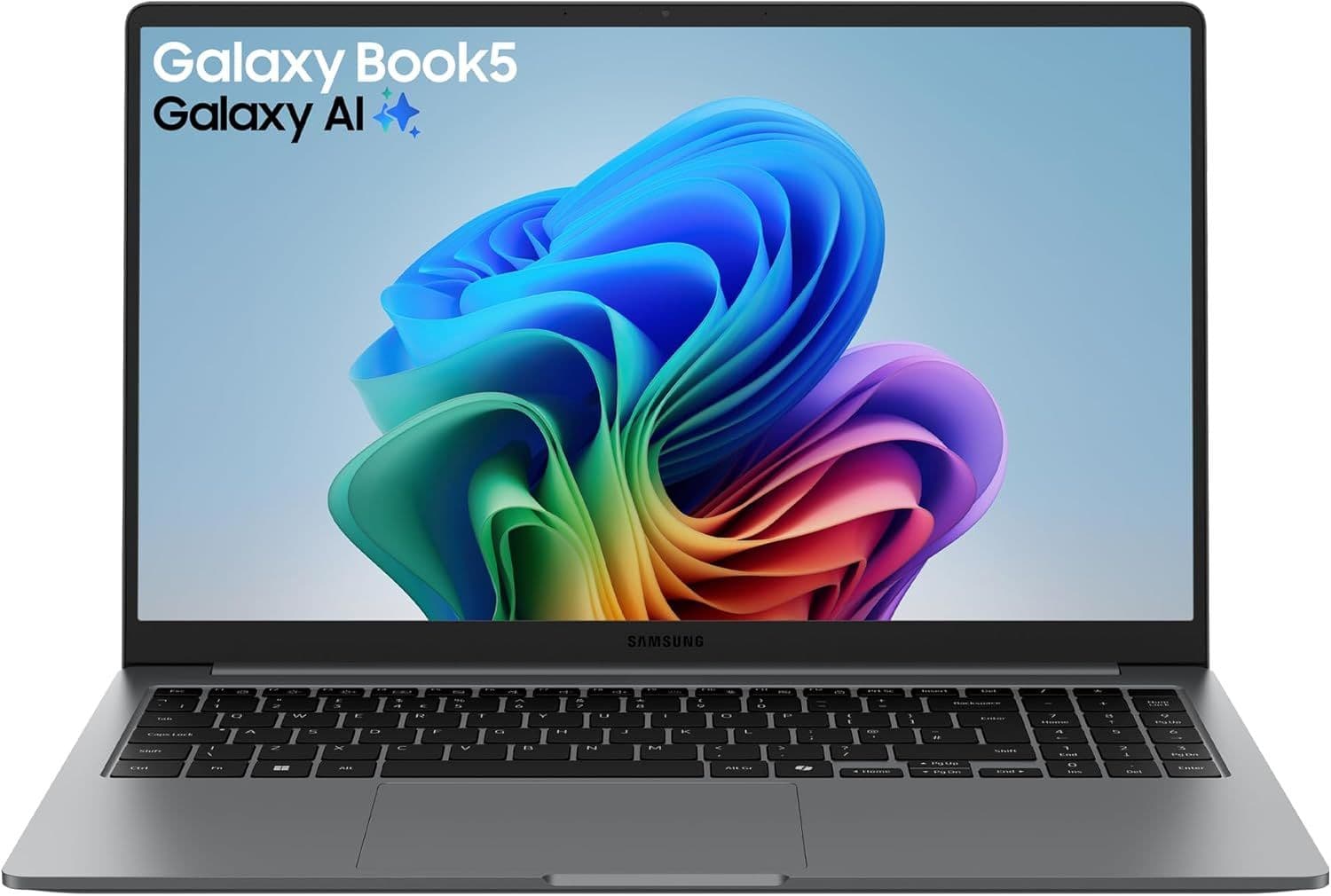 Samsung Galaxy Book5 (15.6" FHD IPS / Ultra 5 225U / 16GB / 512GB / W11 / QWERTY UK) Laptop