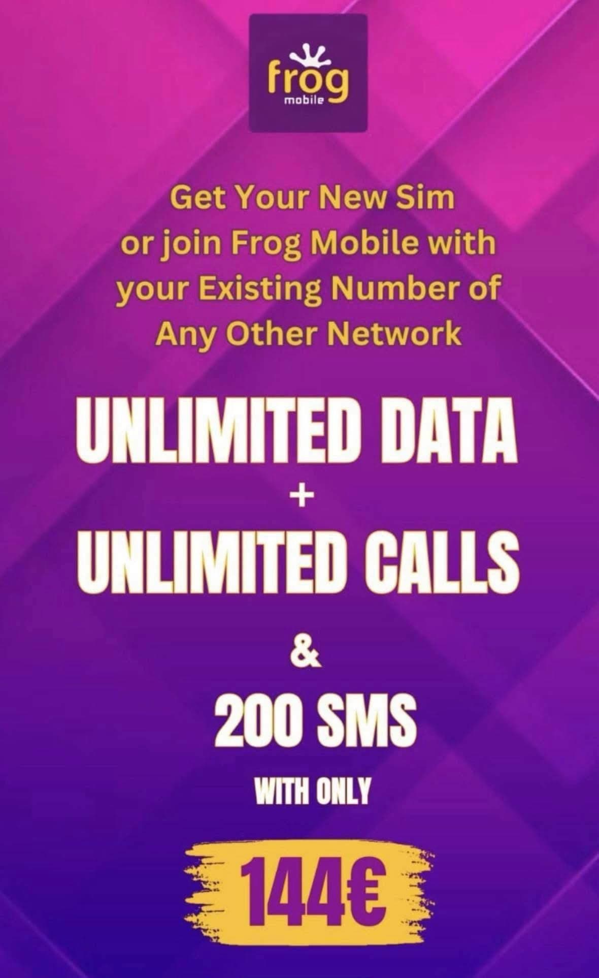 Frog Απεριόριστα με 144€ το χρόνο στα καταστήματα σε Αθήνα & Θεσσαλονίκη