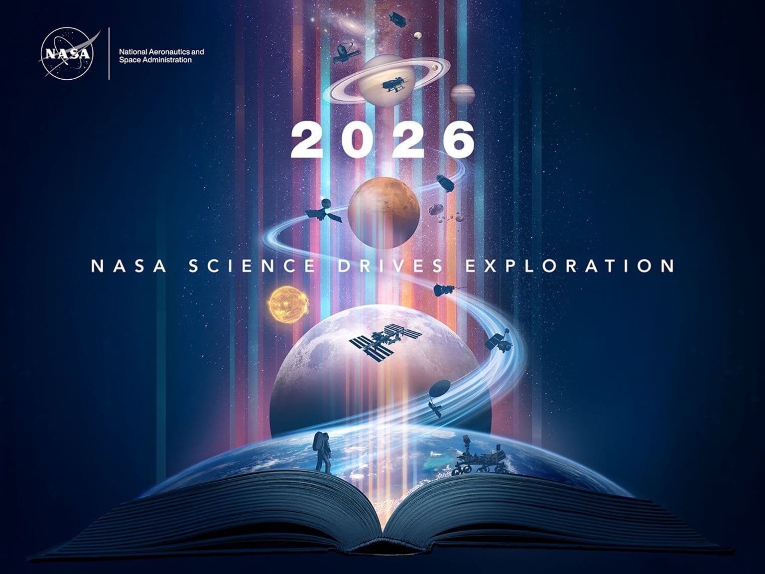 Δωρεάν ημερολόγιο 2026, images και wallpapers, από την NASA