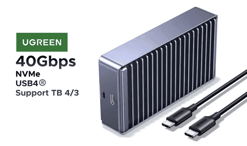 [Θήκη Μ.2] Ugreen 40Gbps M2 SSD Enclosure με 49€ (ή 46€ με εξαργύρωση coins)