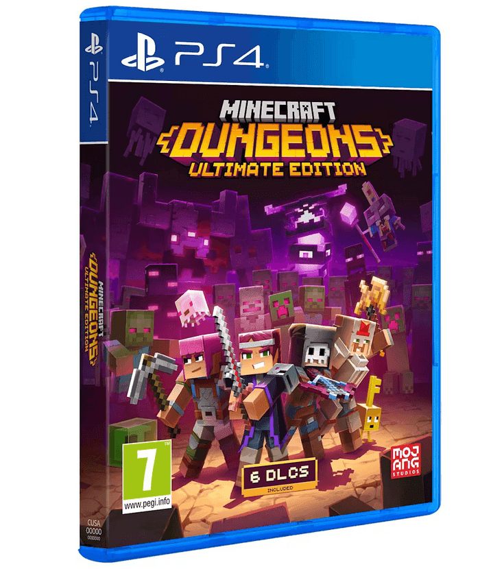 Minecraft Dungeons Ultimate Edition PS4 19.99€