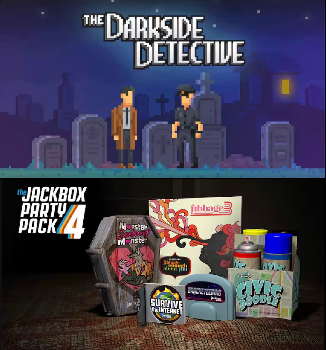 Δωρεάν το “The Darkside Detective” (PC, Android και iOS) και το “Jackbox Party Pack 4”, στο Epic Games Store