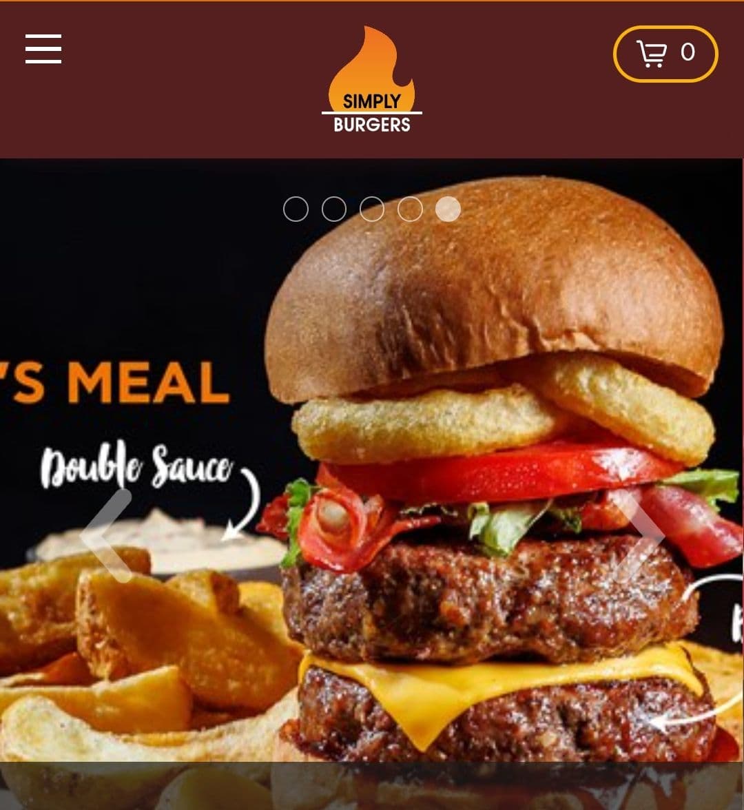 Simply Burger -3€ για online παραγγελία (μόνο takeaway)