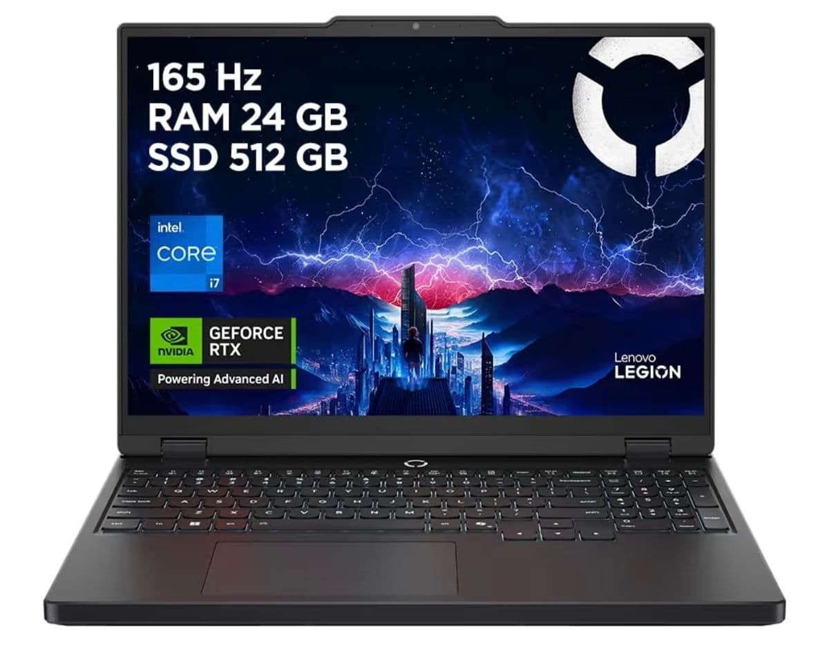 Lenovo Legion 5 Gen 10 (15.3" IPS 165Hz, 24GB/512GB 13650HX RTX 5060) 1134.72€