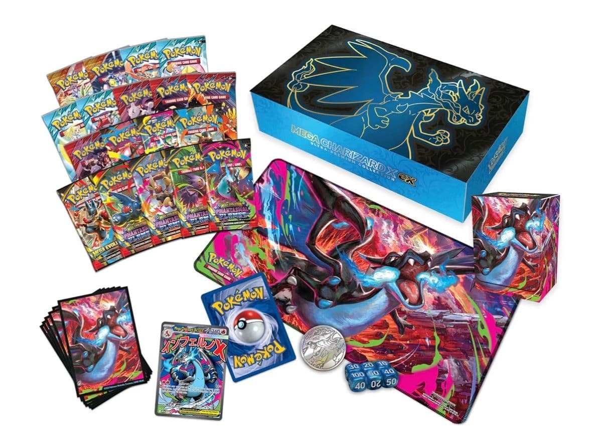 Pokémon TCG: Mega Charizard X ex Ultra-Premium Collection